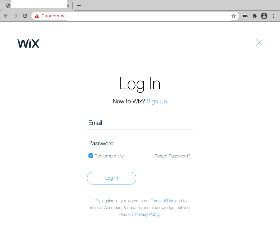 Watch out Phishing email impersonating Wix claims your ‘payment method